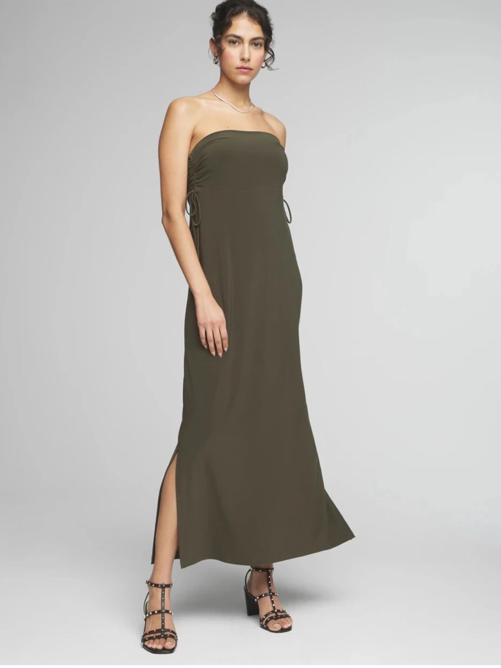 White House Black Market Matte Jersey Convertible Skirt/Dress